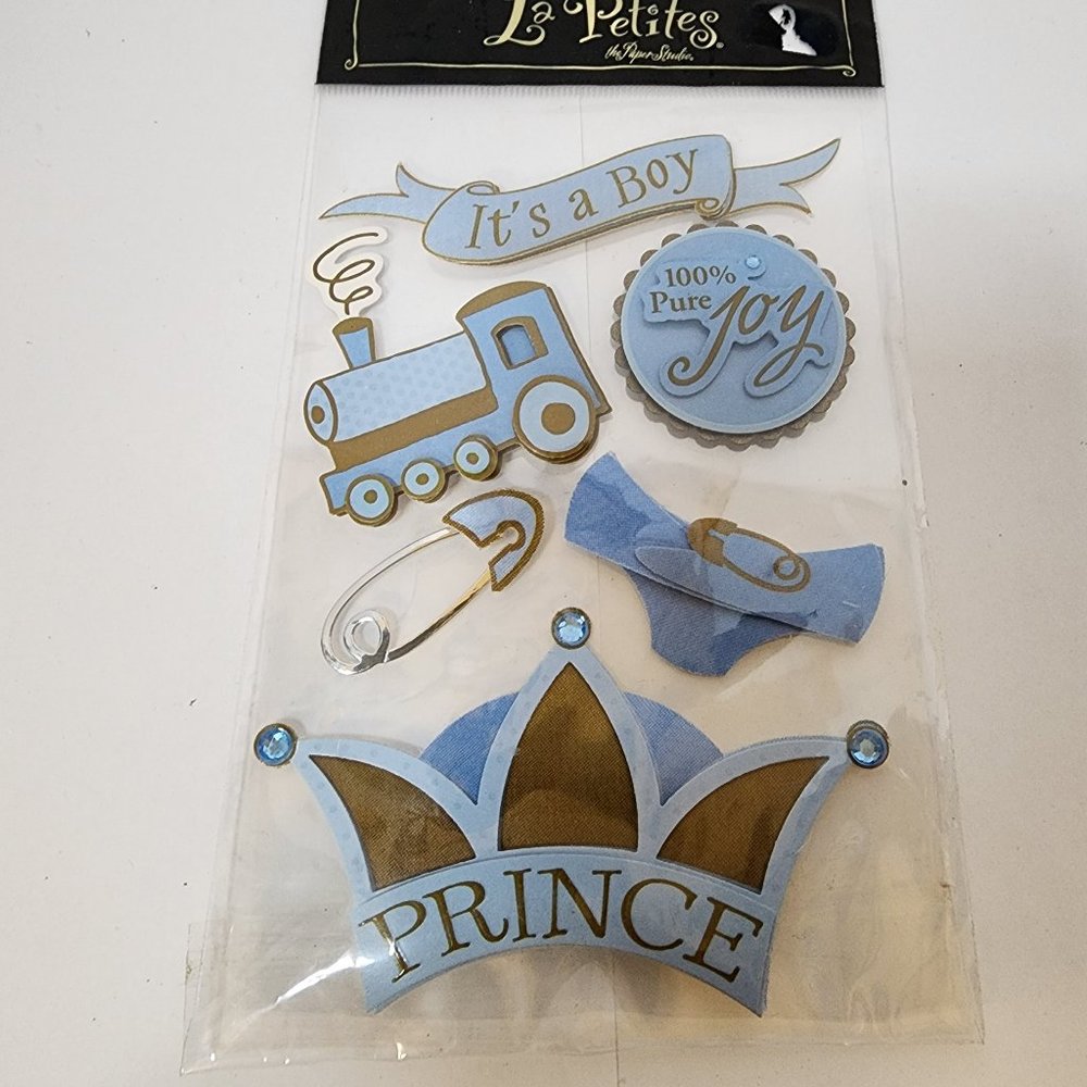La Petites the Paper Studio It’s a Boy scrapbooking